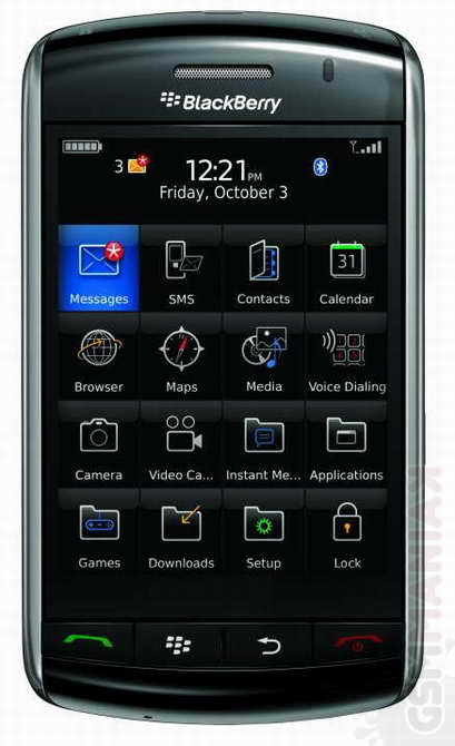 Blackberry storm 9500 не включается