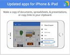 aktualizacje App Store Gmail google cod google sheets google slides iOS 