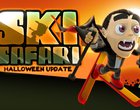 aktualizacja Halloween nowe przedmioty Ski Safari 2 