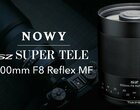 Tokina SZ Super Tele 500mm F8 Reflex MF, czyli lustrzany teleobiektyw