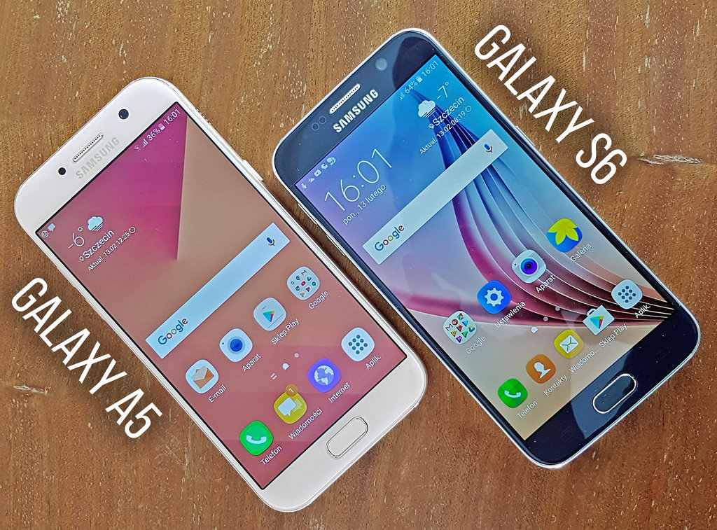 Samsung Galaxy A5 Vs S6
