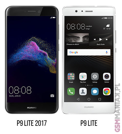 Huawei P9 Lite 2017 vs P9 Lite 1