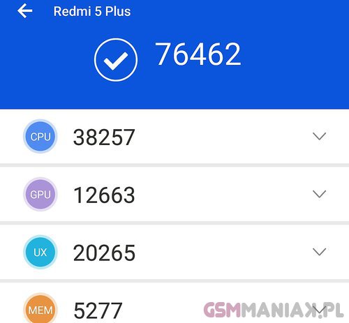 antutu xiaomi redmi 5 plus