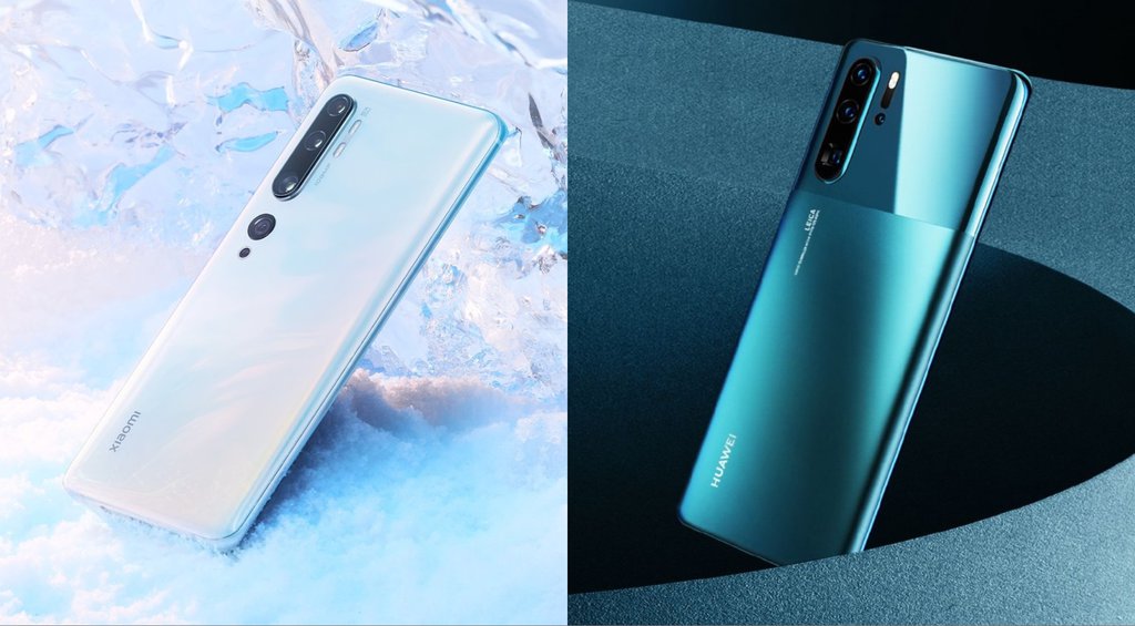 xiaomi mi note 10 lite vs huawei p30 pro