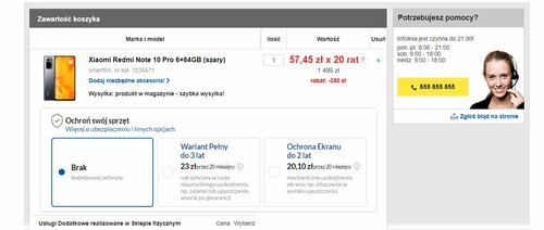 Promocyjna cena Xiaomi Redmi Note 10 Pro w RTV Euro AGD