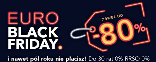 Euro Black Friday w RTV Euro AGD