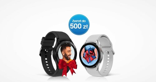 Zimowa promocja – zwrot do 500 zł za zakup Samsung Galaxy Watch 4