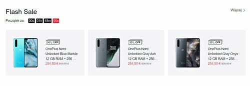 Promocyjna cena OnePlus Nord w oficjalnym sklepie producenta