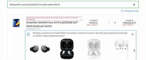 Promocyjna cena Xiaomi POCO X3 Pro 