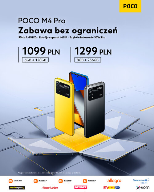 Oficjalne ceny Xiaomi POCO M4 Pro w Polsce
