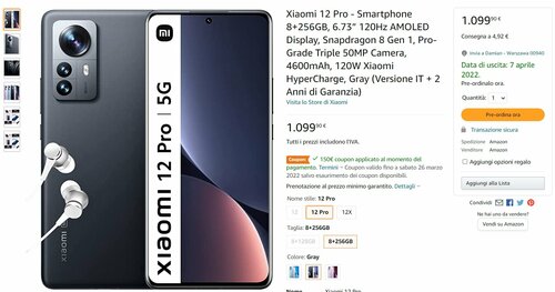 Promocyjna cena Xiaomi 12 Pro