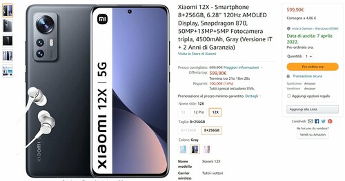 Promocyjna cena Xiaomi 12X