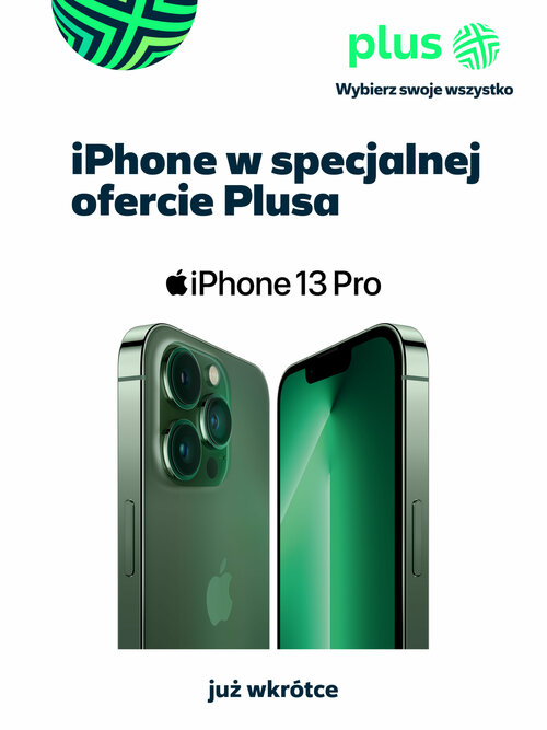 Apple iPhone oficjalnie w Plus Polska 5G