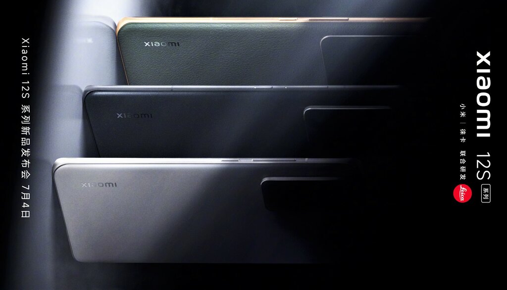 Xiaomi 12S, Xiaomi 12S Pro i Xiaomi 12S Ultra