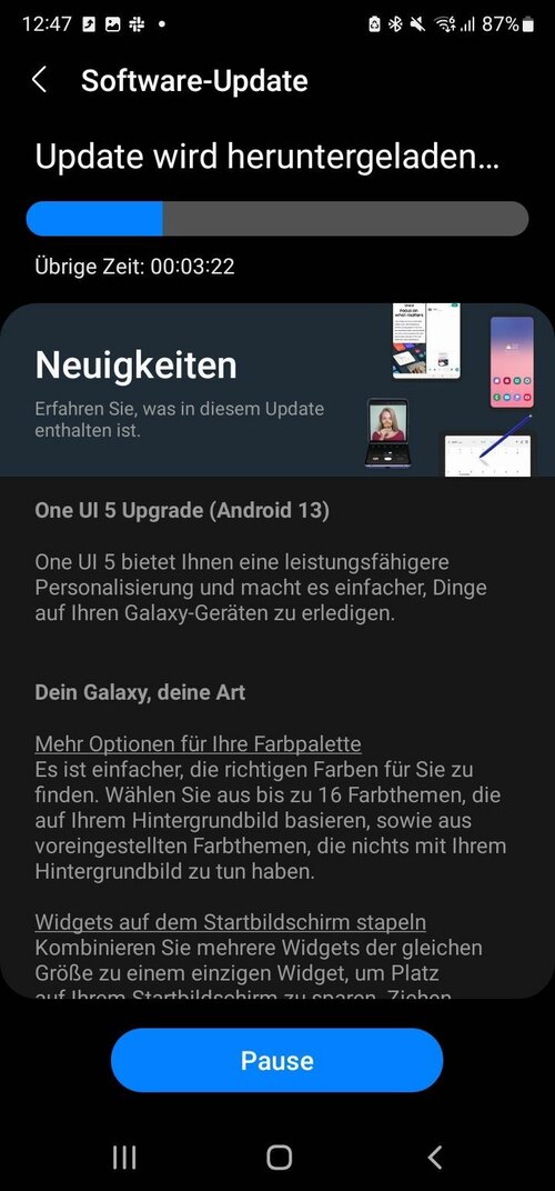 One UI 5.0 beta dostępna dla Samsung Galaxy S22