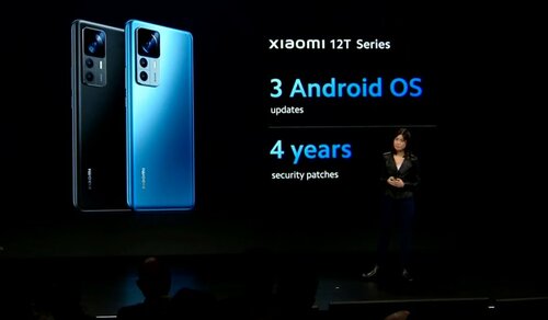 Xiaomi 12T i Xiaomi 12T Pro aktualizacje wsparcie