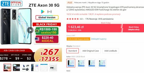 ZTE Axon 30