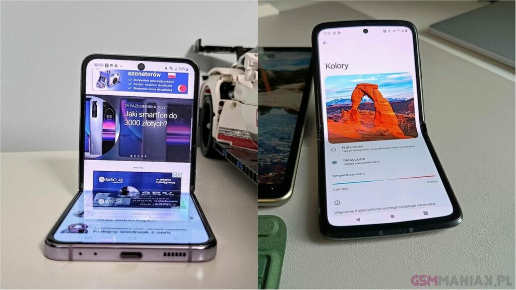 Samsung Galaxy Z Flip 4 vs Motorola razr 2022
