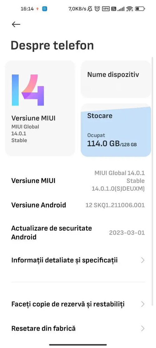 Xiaomi Mi 10T z MIUI 14 Global w Europie EEA