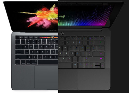 MacBook Pro z Touchbarem i Razer Blade Stealth/ fot. producenta
