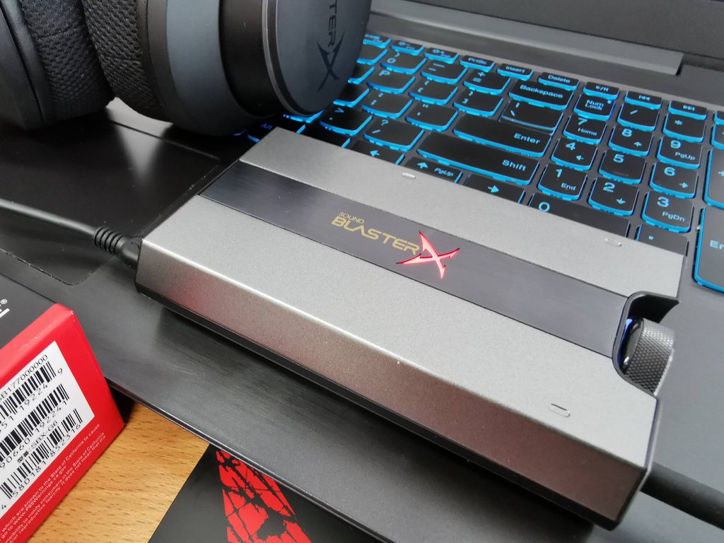 Как настроить звуковую карту creative sound blaster g6 для шутеров