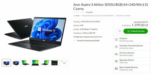 Acer Promo laptop