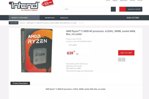 AMD Ryzen 5 3600 AF