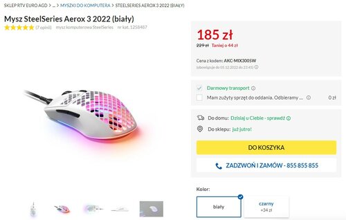 SteelSeries Aerox 3 2022