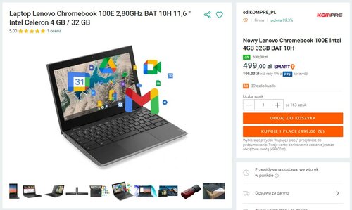 Lenovo ChromeBook 100E