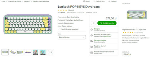 Logitech POP KEYS Daydream