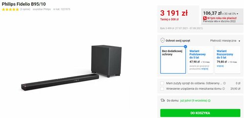 philips fidelio soundbar b95