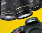 Tani obiektyw lustrzanka Nikon 