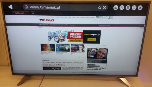 LG 55UH6507 / fot. tvManiaK